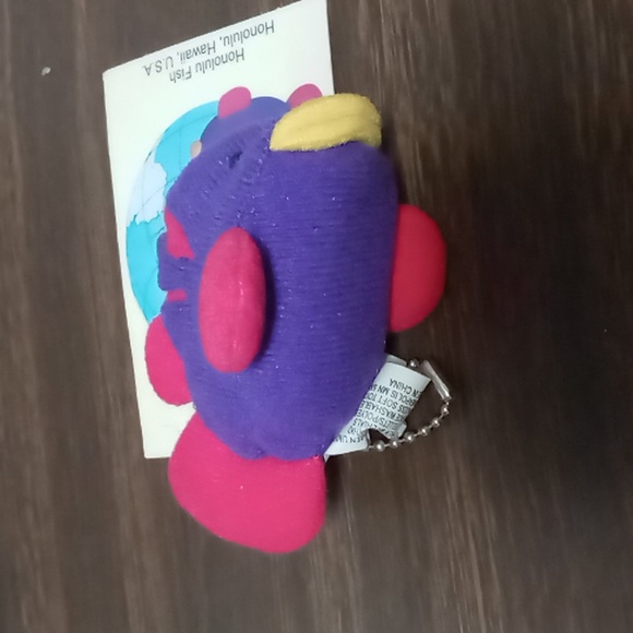 Weebeanies Honolulu Fish Keychain 1997 Princess Soft Toys NWT - Picture 4 of 5